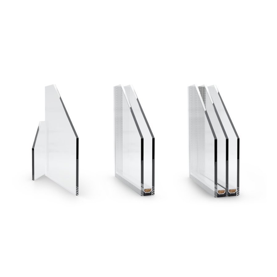 Vitrages simple double et triple